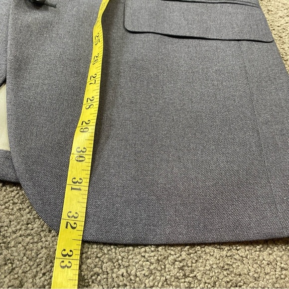 Vintage Johnny Carson Suit Jacket Blazer Gray Large - Picture 8 of 8